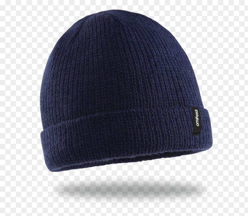 Beanie Knit Cap Woolen Cobalt Blue PNG