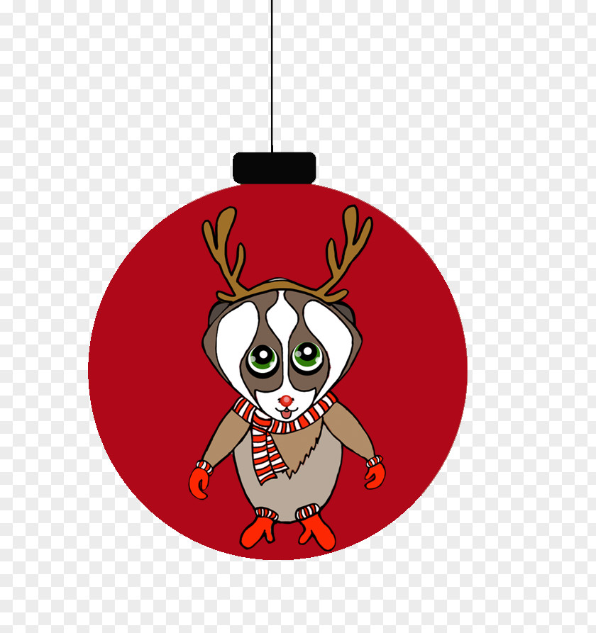 Adopt Ornament Slow Loris Little Fireface Project CAMP Bird Christmas Conservation PNG