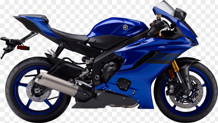Blue Motorcycle Yamaha Motor Company YZF-R6 YZF-R1 PNG