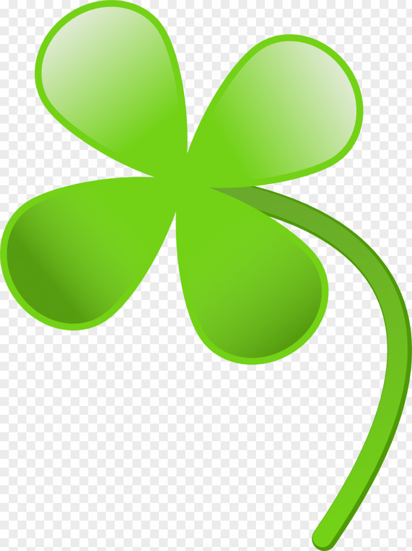 Clover PNG Four-leaf Saint Patrick's Day Clip Art PNG