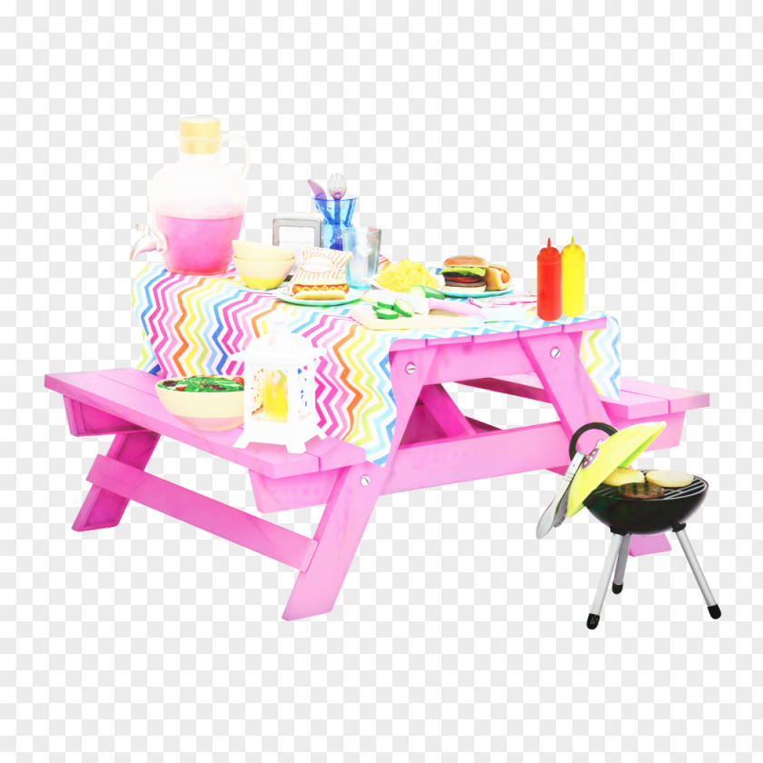 Our Generation Fun And Adventure Picnic Table Set Doll Clothing Accessories & PNG