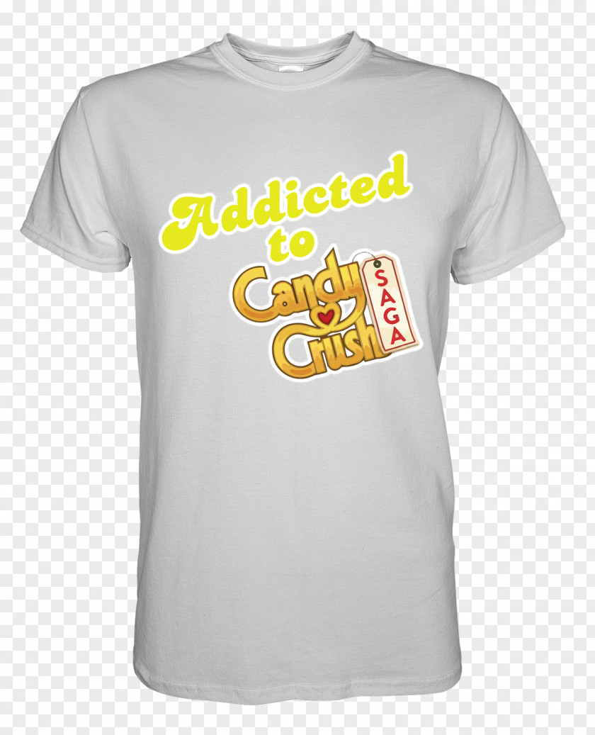T-shirt Candy Crush Saga Bluza Sleeve Logo PNG