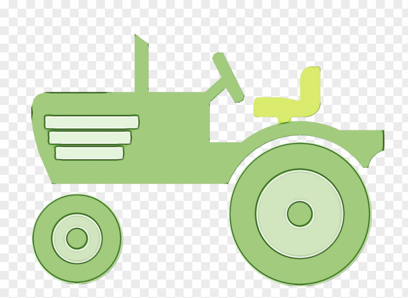 Wheel Train Green Circle PNG