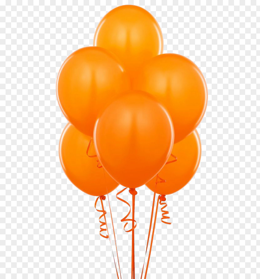 Balloon Orange Birthday Amazon.com Clip Art PNG