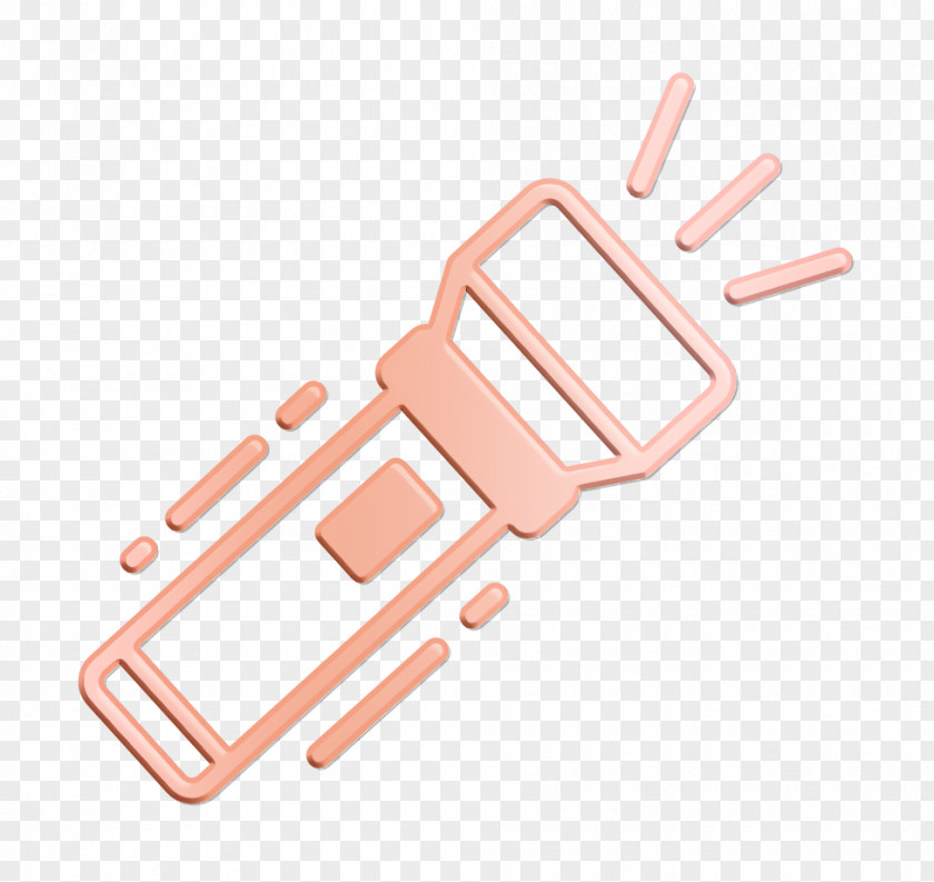 Camping Icon Flash Flashlight PNG