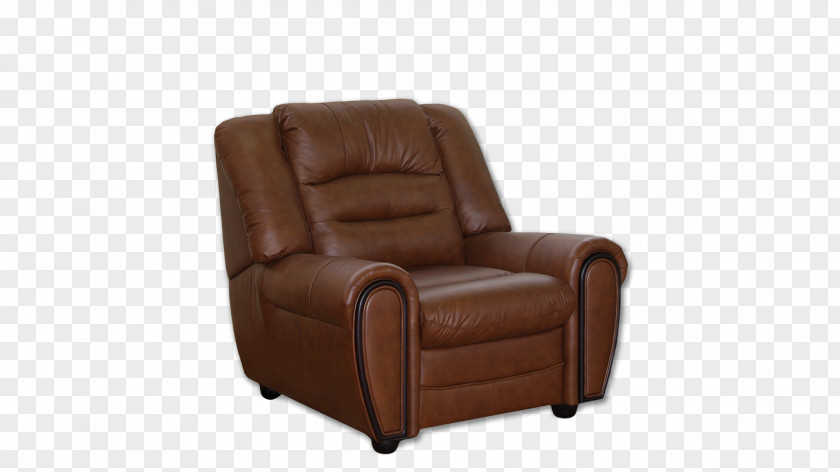 Design Recliner Club Chair Leather PNG