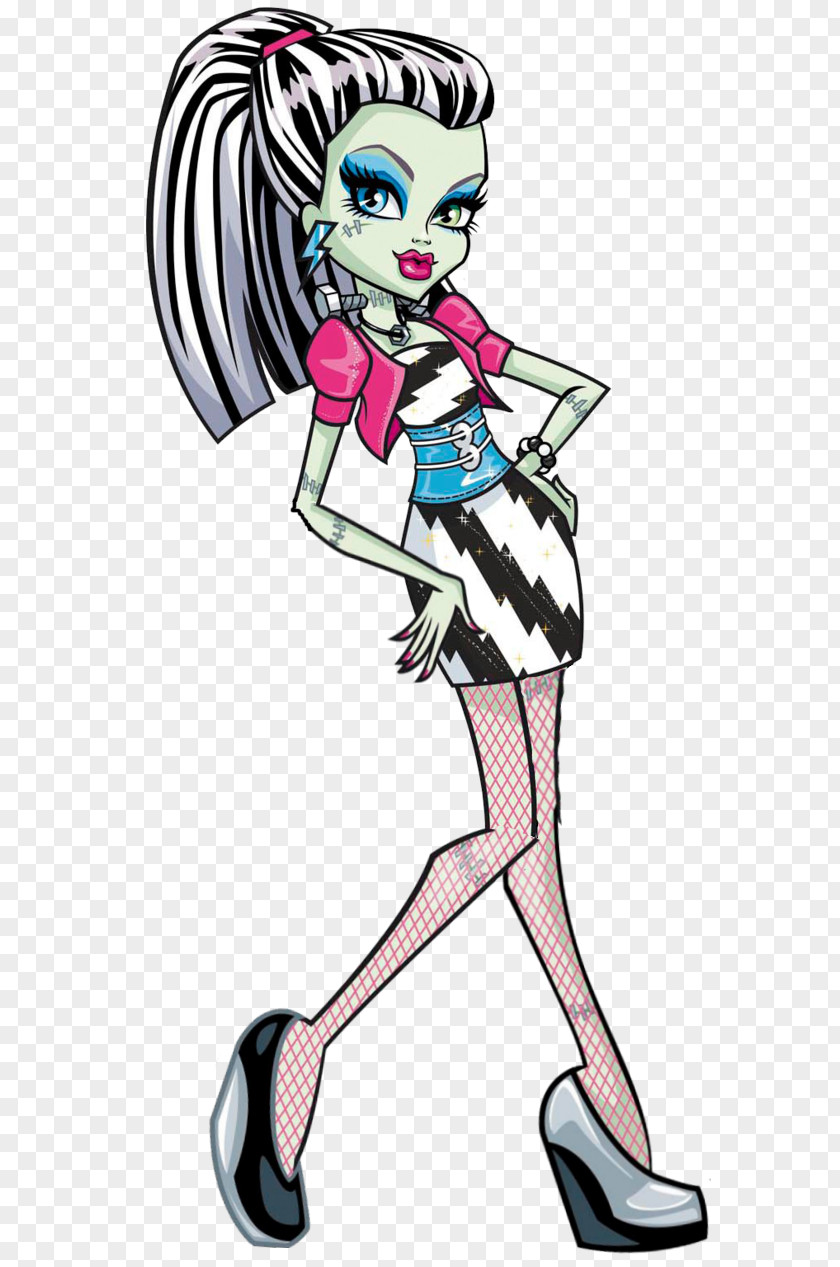 Doll Frankie Stein Frankenstein's Monster High PNG