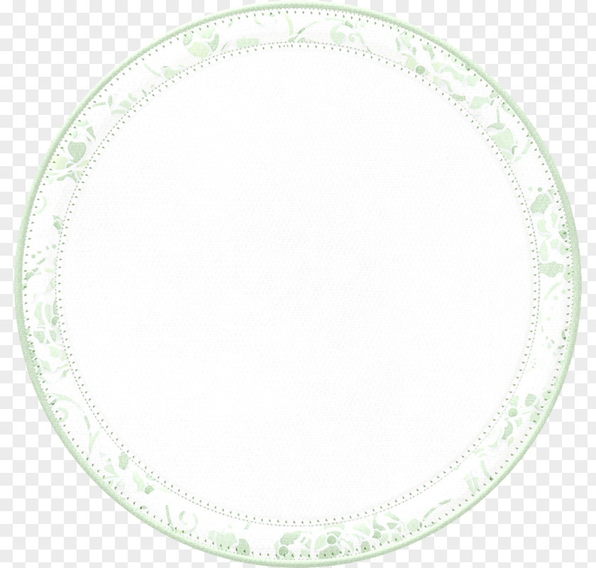 Light Green Ring Plate Circle Platter Tableware PNG