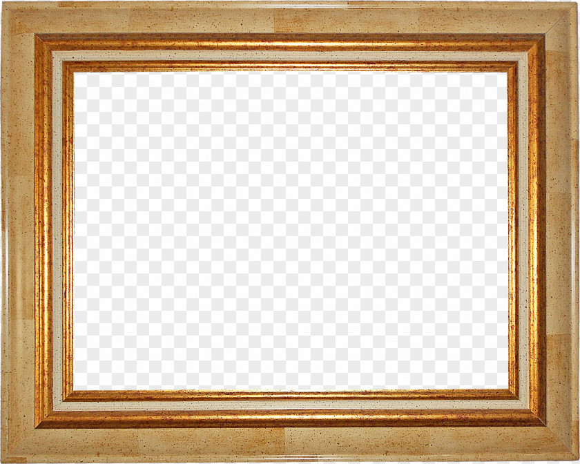 Pretty Brown Frame Picture Digital Photo PNG
