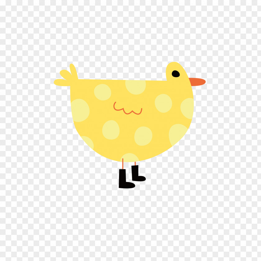 Yellow Chick Creative Design Ai Chicken Bird Duck Illustration PNG