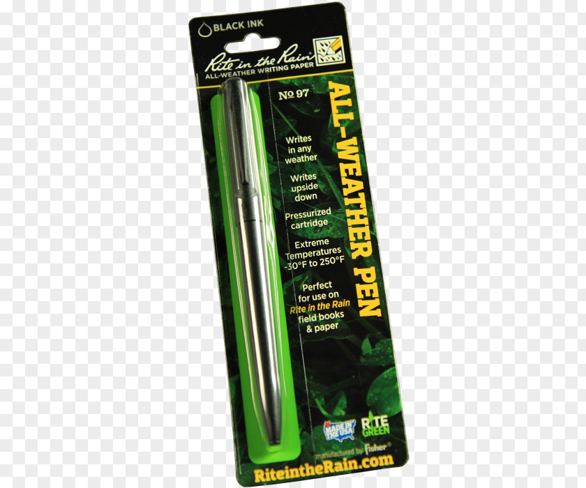 Pen Paper Space Rite In The Rain Weatherproof Tactical Clicker PNG