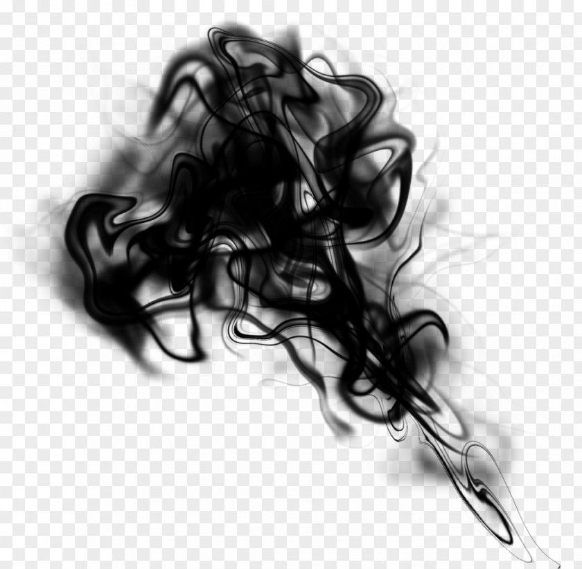 Smoke Transparency And Translucency Black White PNG and translucency white, black smoke clipart PNG