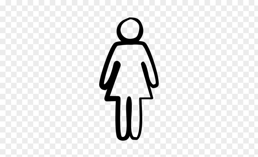 WOMAN SYMBOL Female Gender Symbol Woman Icon PNG