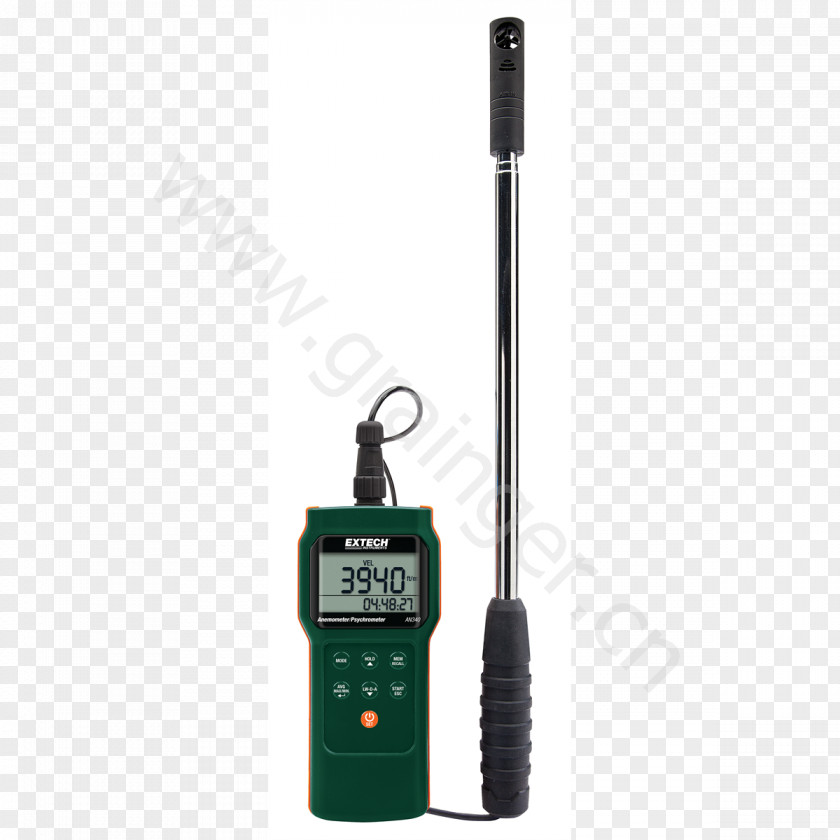 Anemometer Extech Instruments Up S Data Logger Sensor PNG