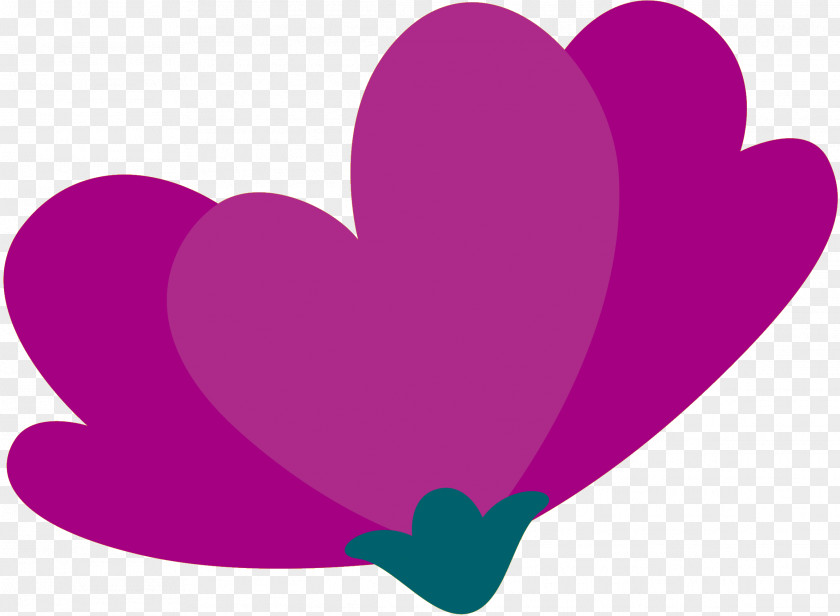 Clip Art Heart Valentine's Day Pink M M-095 PNG