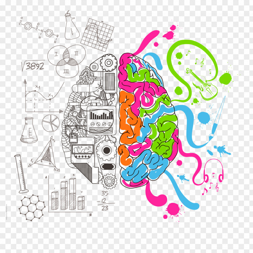 Creativity IdeA Lateralization Of Brain Function Cerebral Hemisphere Clip Art PNG