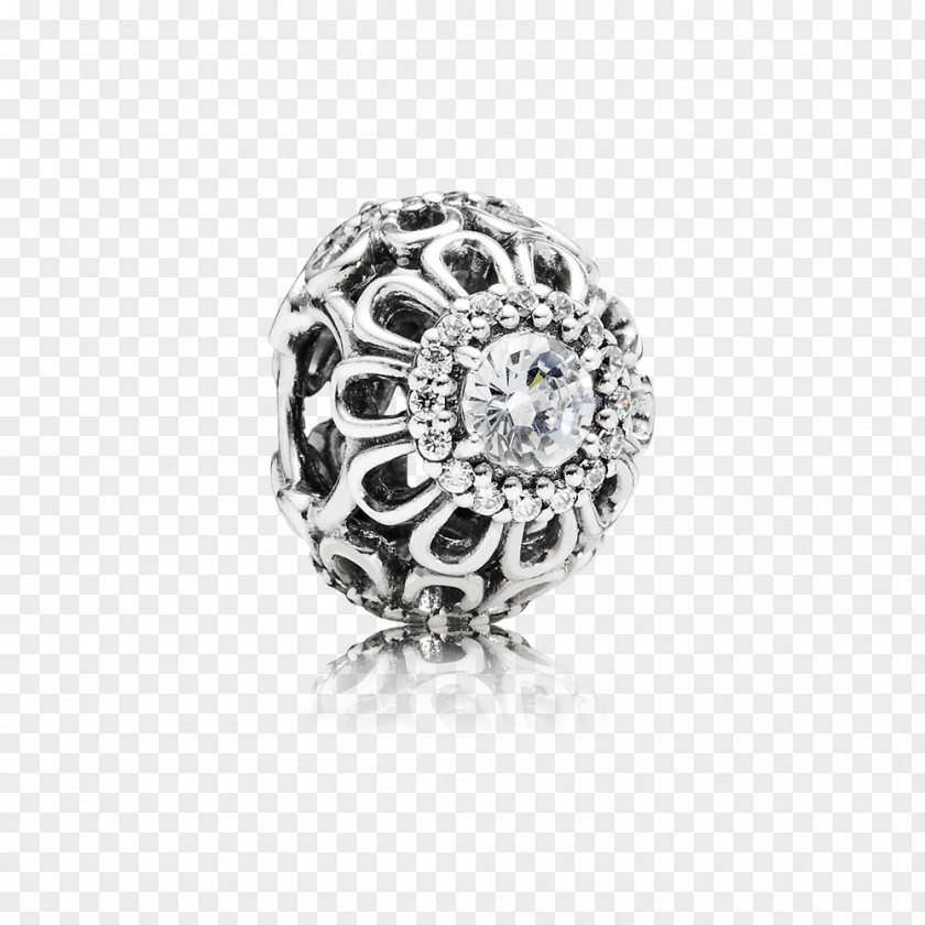 Jewellery Pandora Charm Bracelet Cubic Zirconia Silver PNG