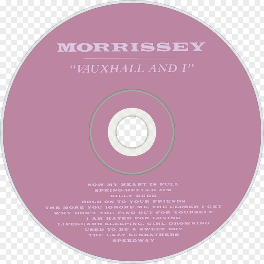 Morrissey Compact Disc Vauxhall And I Motors PNG