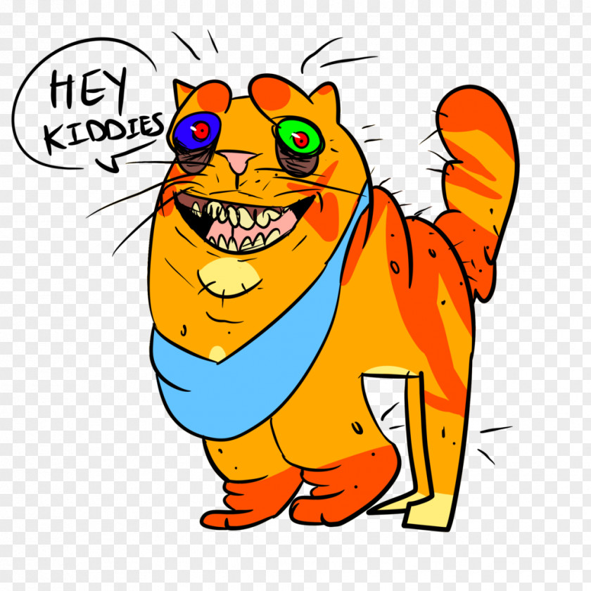 Oh My God Cat Character Cartoon Clip Art PNG