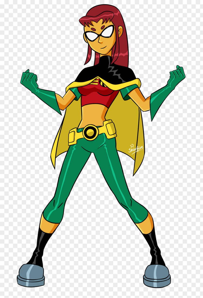 Robin Starfire Superhero Blackfire Teen Titans PNG