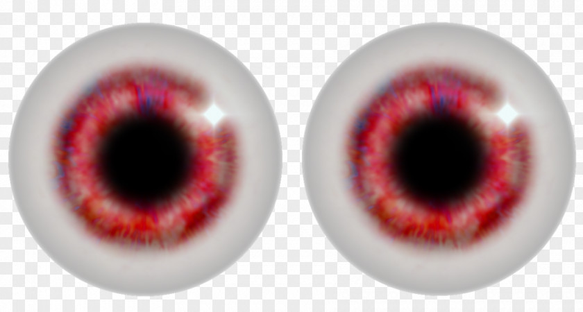 Eye Iris Red Color PNG
