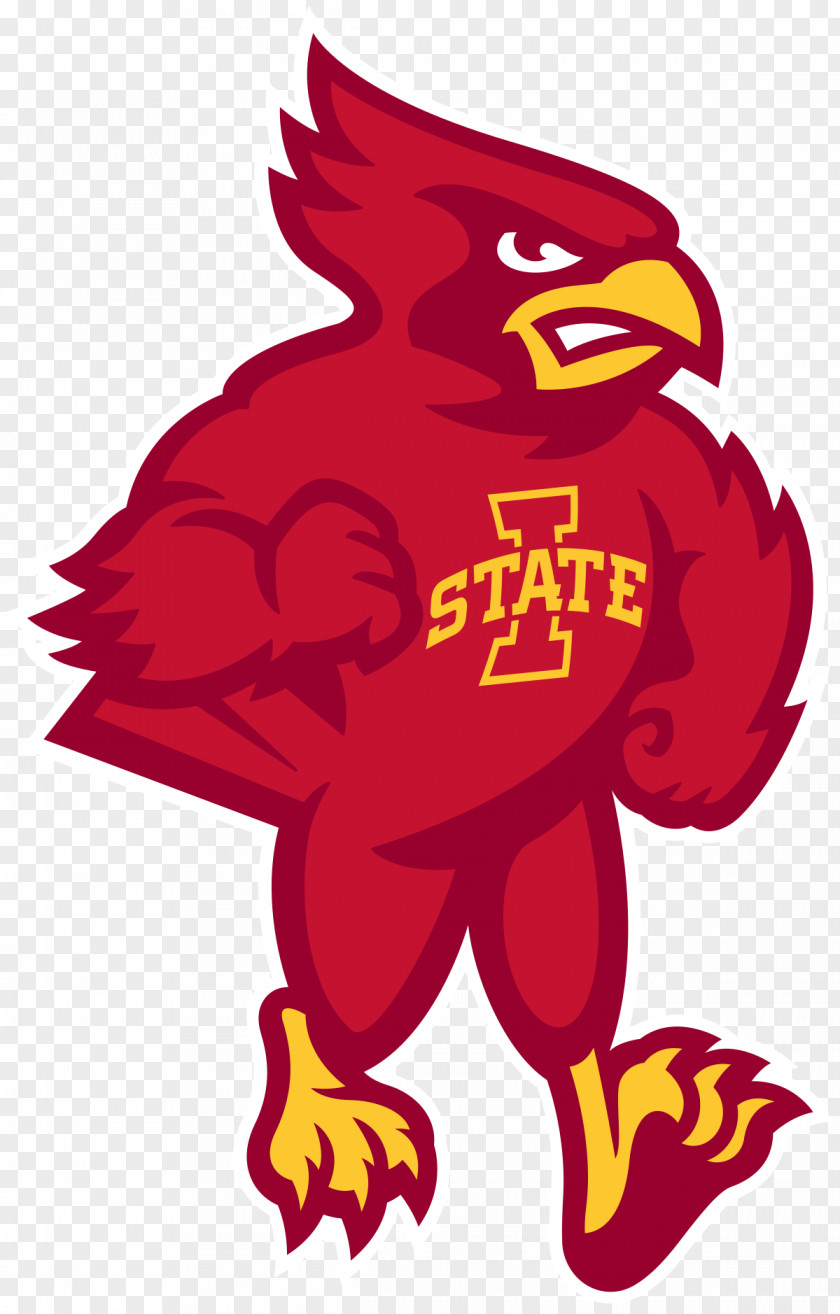Iowa State University Cyclones Football Men's Basketball Cy The Cardinal Mascot PNG