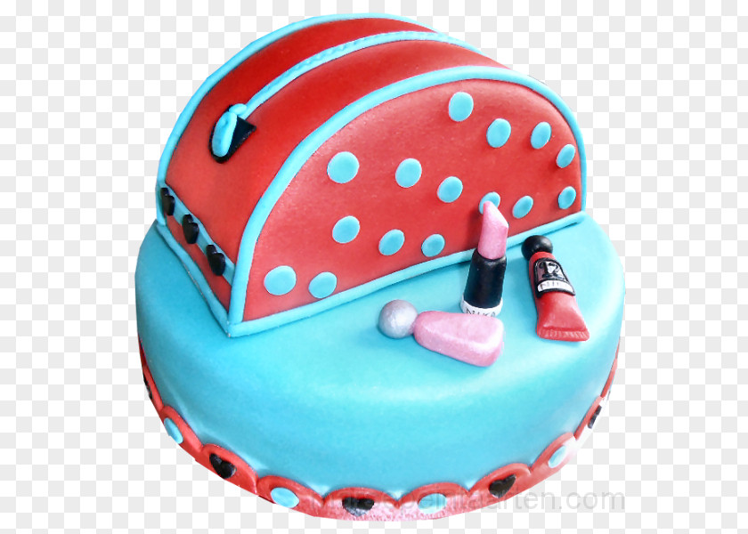 Make-up Torte Birthday Cake Marzipan Decorating PNG