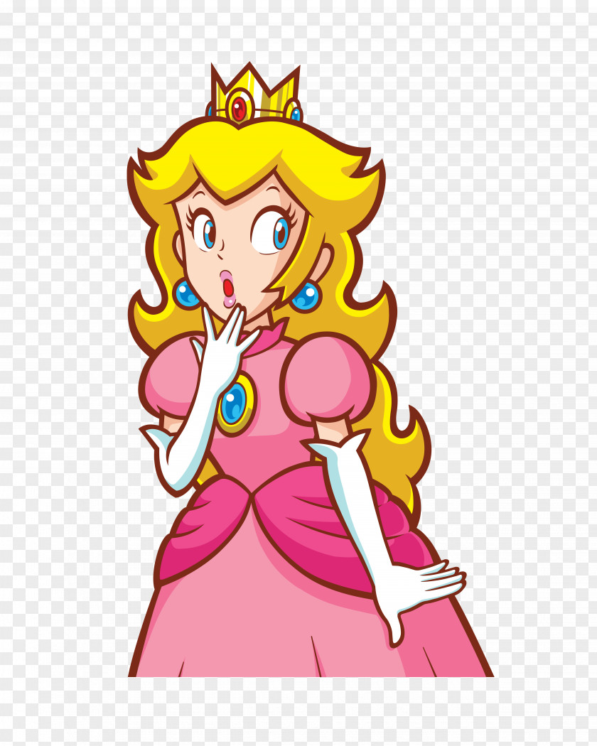 Peach Clipart Super Princess Mario Bros. World PNG