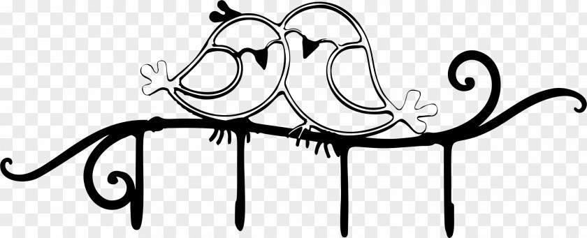 Wedding Birds Love Romance Clip Art PNG