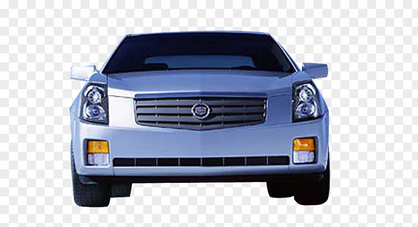 White Cadillac Front Clip 2005 CTS 2006 Car Series 61 PNG