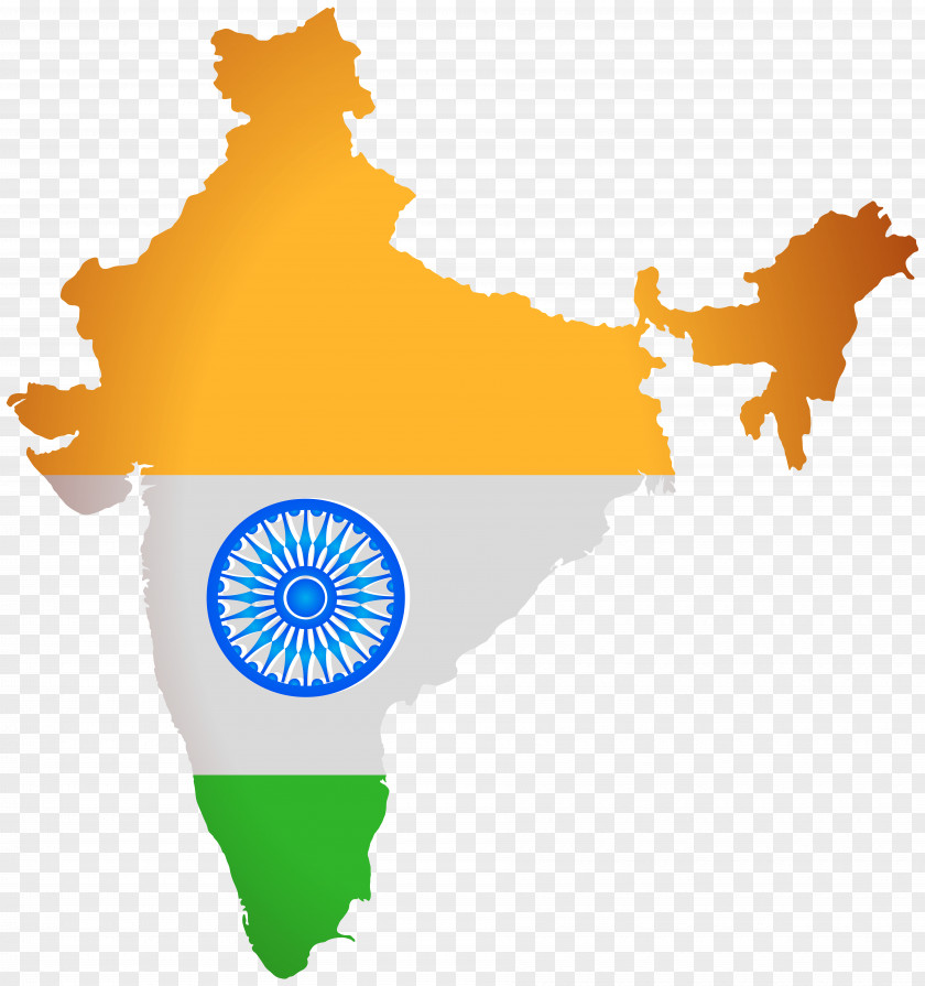 Politics India Map Clip Art PNG