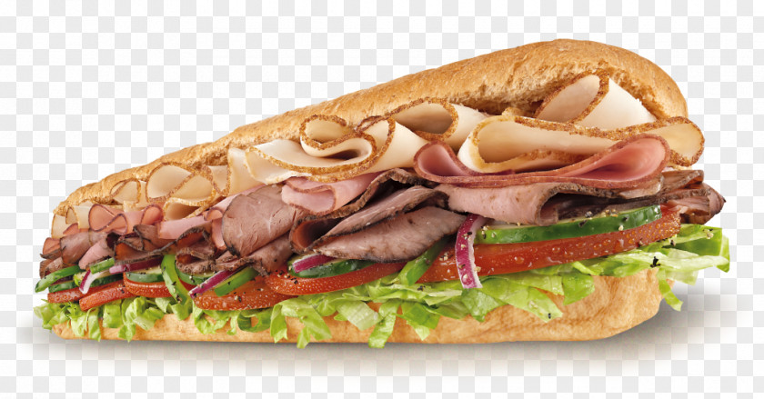 Salad Submarine Sandwich Wrap Club Subway Fast Food PNG
