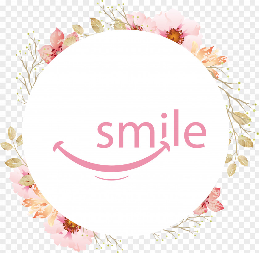 Smile World Smile Day Drawing Logo Poster PNG