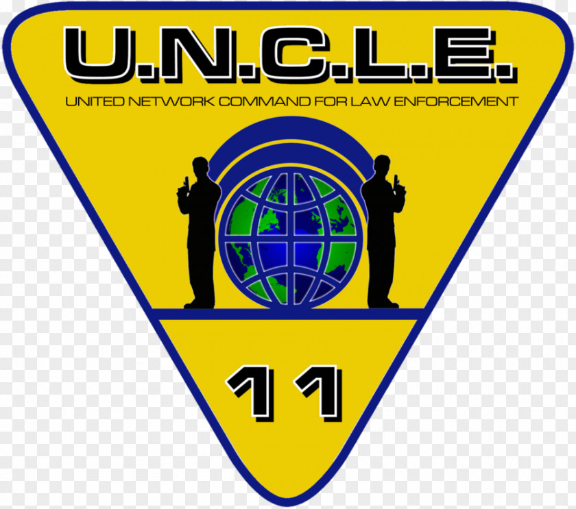 David Mccallum Logo Napoleon Solo U.N.C.L.E. Television Show Badge PNG