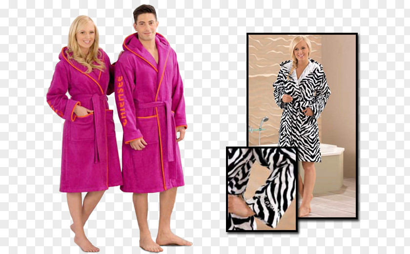 Dress Robe Pink M Pajamas Coat PNG
