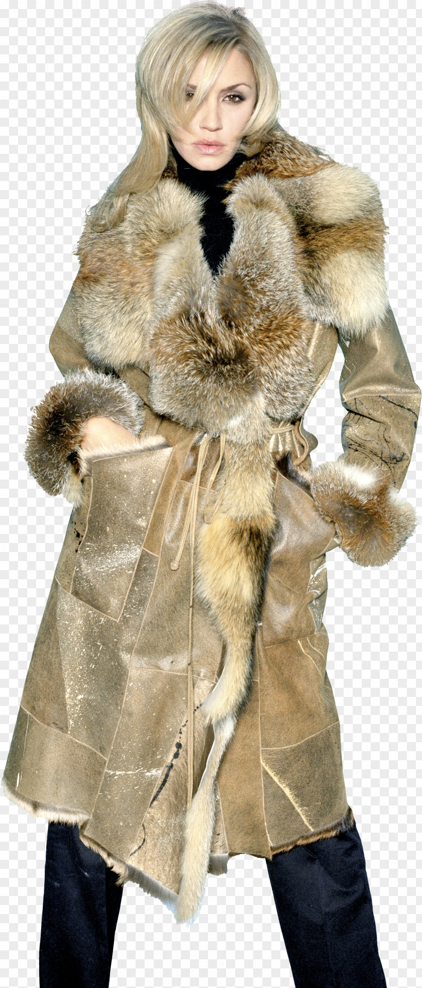 Fur Clothing Overcoat Jacket Animal Product PNG
