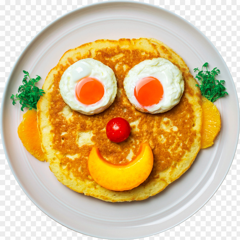 Tomato Face Pancake Recipe Full Breakfast Fried Egg PNG