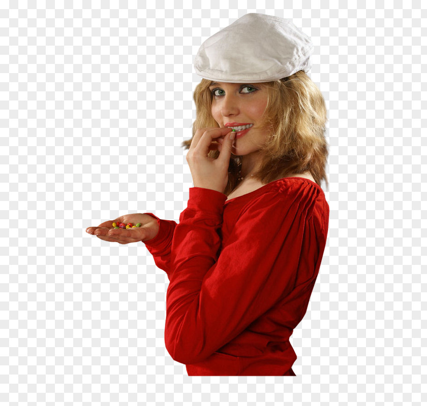 Hat Shoulder PSP White Red PNG