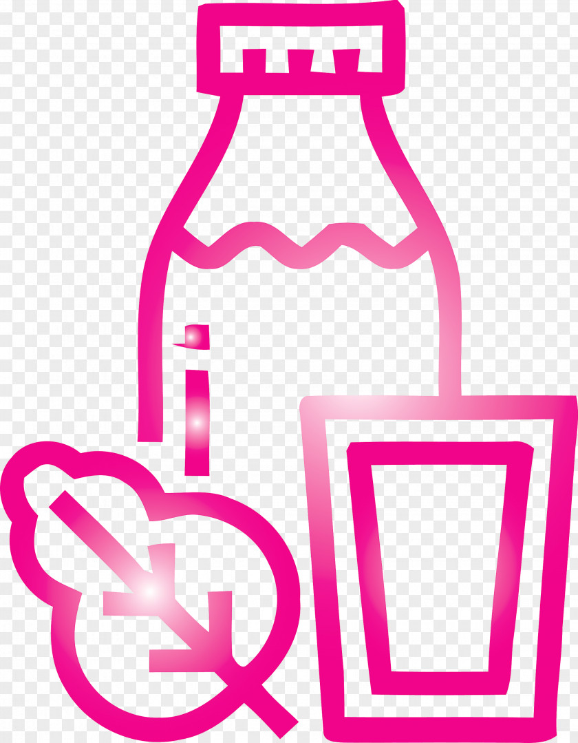 Pink Water Bottle Magenta PNG