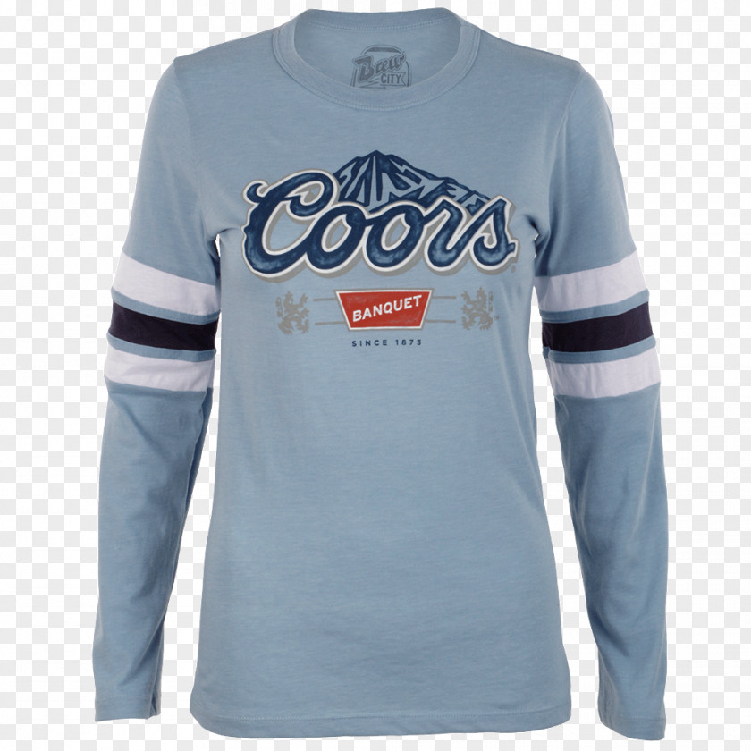 T-shirt Long-sleeved Coors Brewing Company Logo PNG