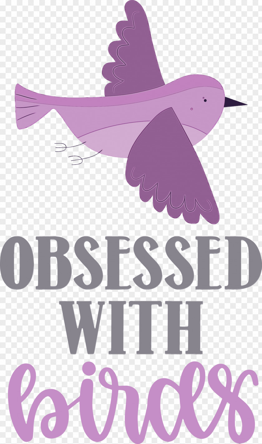 Birds Logo Lilac M Meter Pollinator PNG