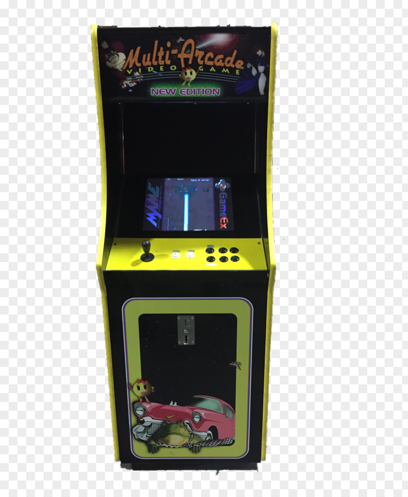 Classic Arcade Cabinet Galaga Centipede GAMES Interactive Game PNG