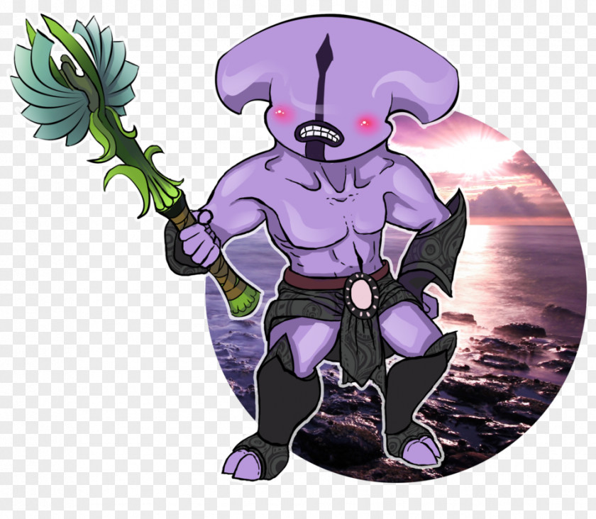Dota Mammal Cartoon Legendary Creature Illustration Purple PNG
