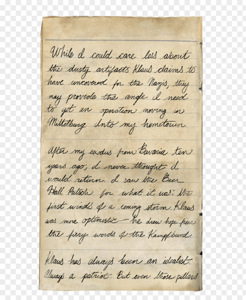 Journal Entry Call Of Duty: WWII World At War Black Ops II Second PNG