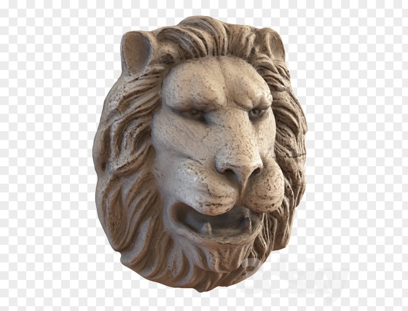 Lion Head Lionhead Rabbit 3D Computer Graphics Sculpture PNG