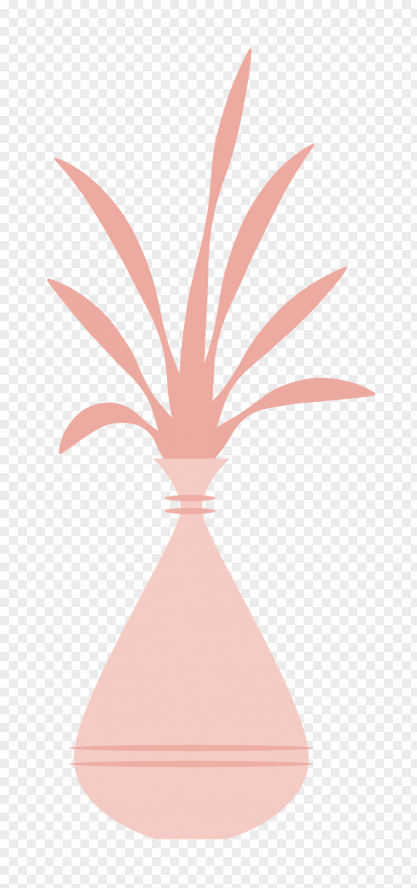 Plant Line Font Pink M Tree PNG