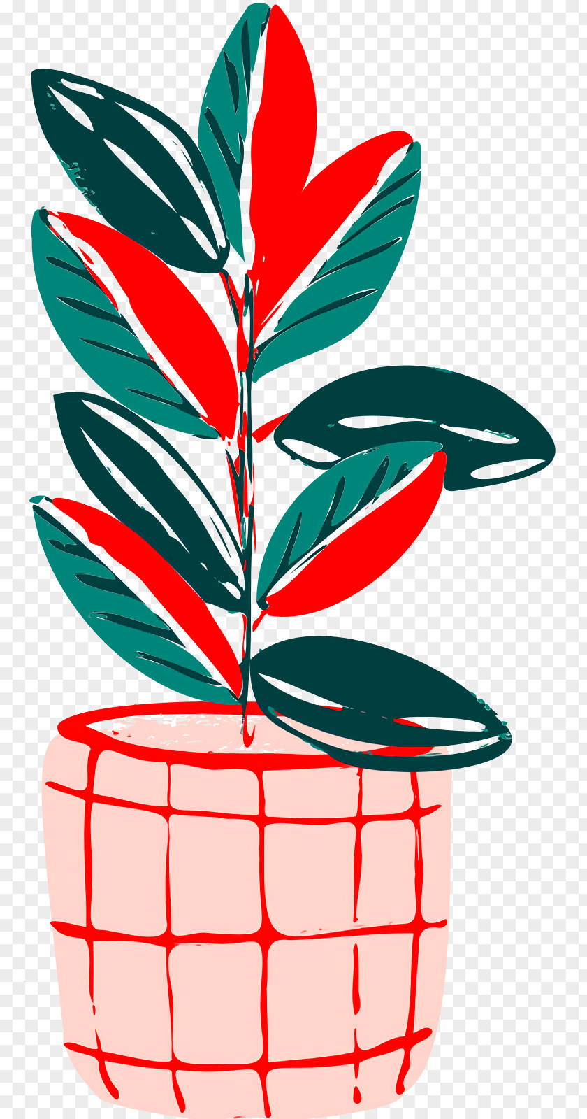 Plant Stem Leaf Flowerpot Flower Tree PNG