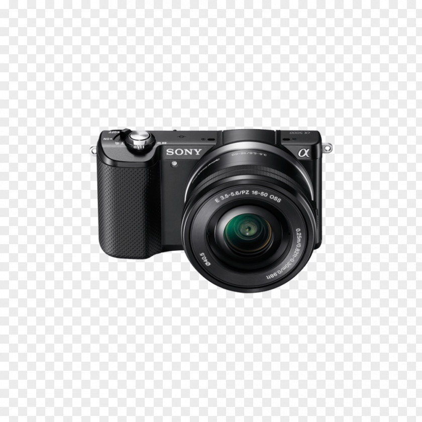 Sony α5000 α6000 α6500 Mirrorless Interchangeable-lens Camera PNG