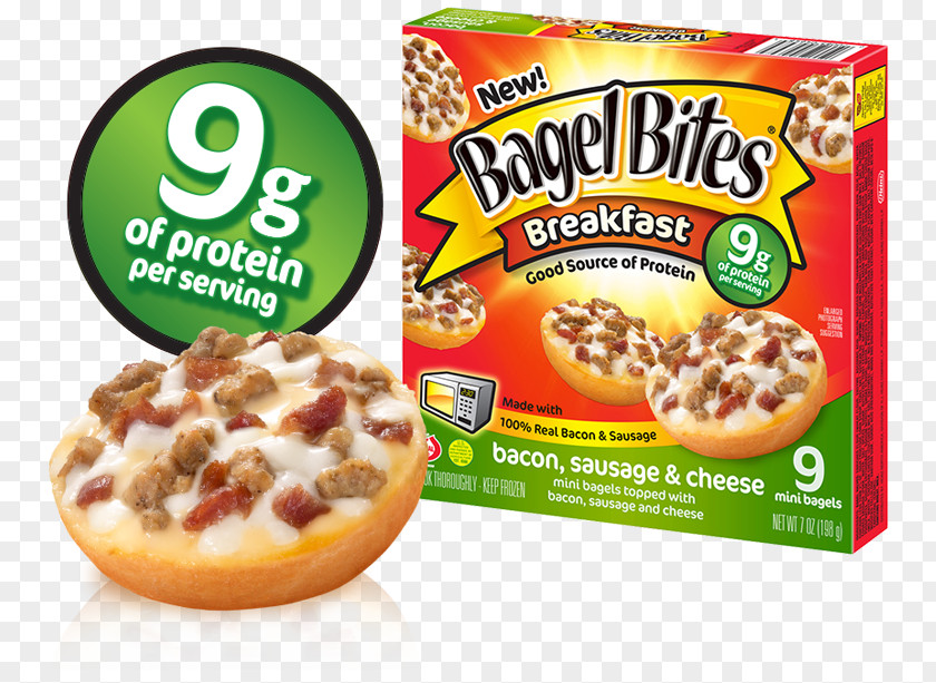 Bagel Breakfast Cereal Pizza PNG