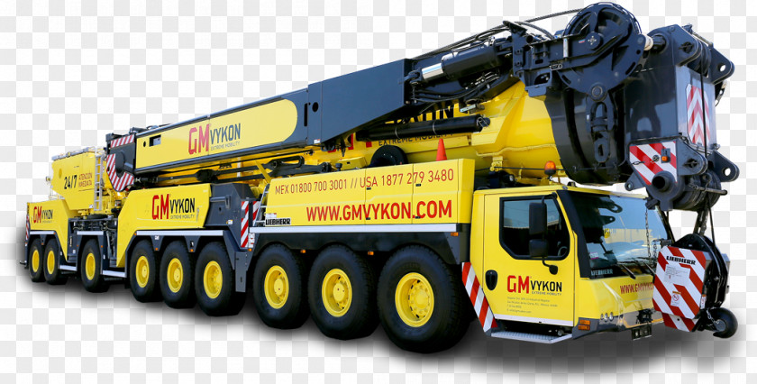 Crane Motor Vehicle Machine Transport Truck PNG